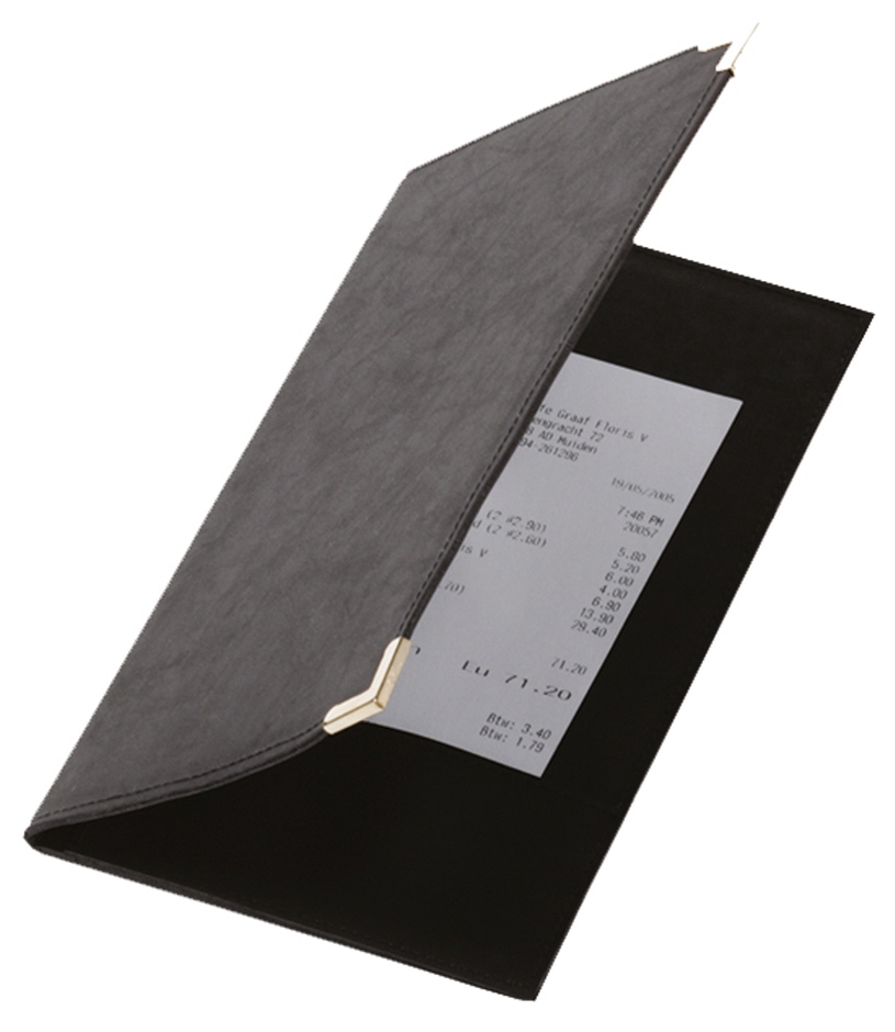 Rechnungsmappe Metallecken - Länge 23,0 cm - Breite 13,0 cm
