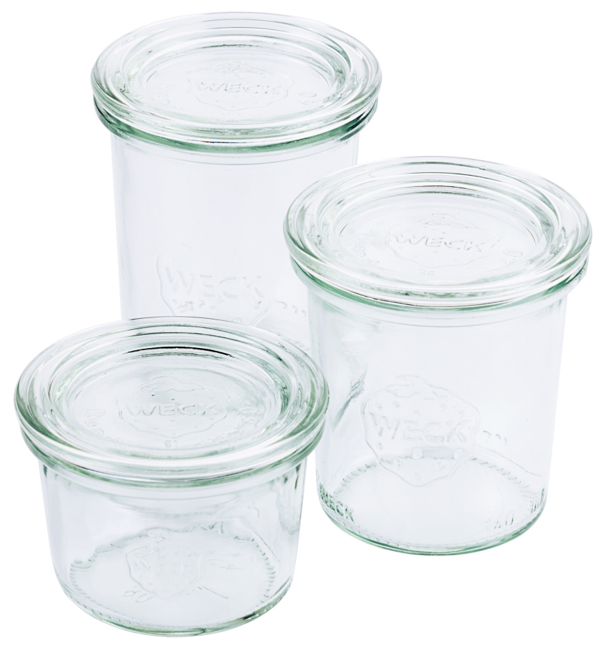 Weckglas® - Maße Ø 4,0 cm - Höhe 3,5 cm - Inhalt 35 ml - Preis für 24 Stk.