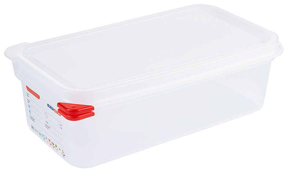 Lebensmittelbehälter GN 1/3 - Tiefe 10 cm - Volumen 4,0 Liter