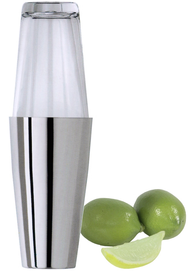 Boston Cocktail Shaker Ø 9,5 cm - Höhe 29,0 cm - Volumen 0,50 Liter