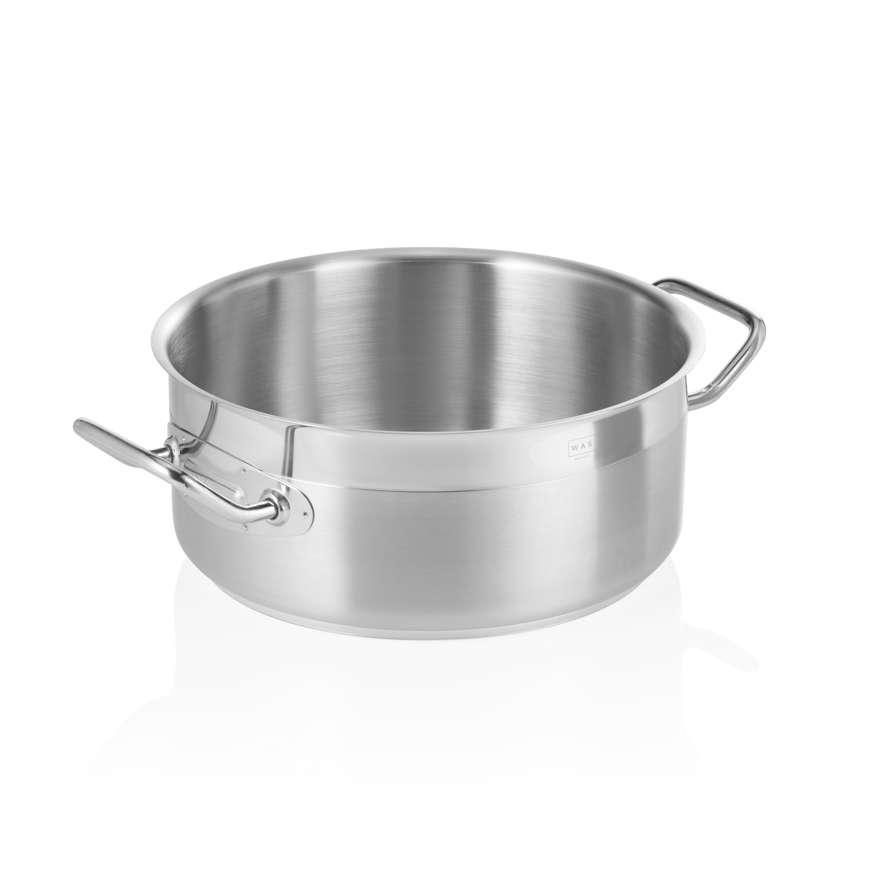 Bratentopf Cookware 21, Ø 28 cm, 7,0 Liter - Höhe 13,0 cm - Edelstahl 18/10