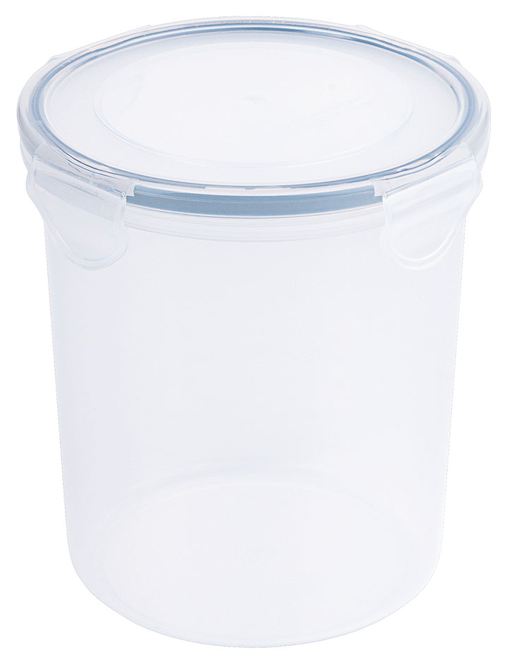 Frischhaltedose, rund 0,95 Liter Inhalt - Luft- und wasserdicht