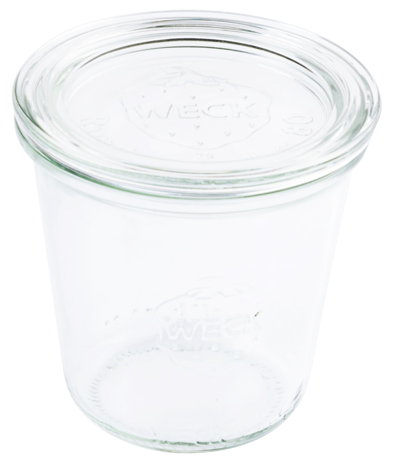 Weckglas® - Maße Ø 8,0 cm - Höhe 8,7 cm - Inhalt 290 ml - Preis für 6 Stk.