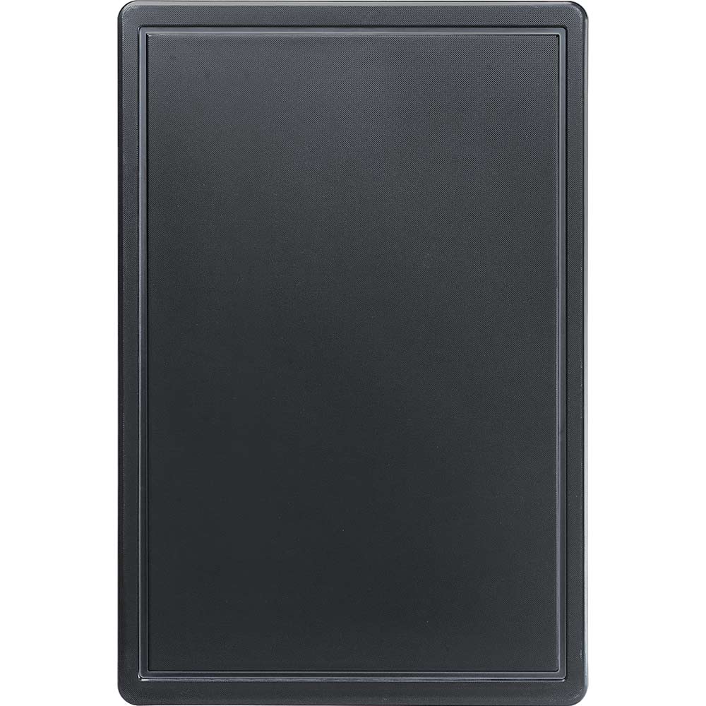 Schneidbrett, Farbe schwarz, 600 x 400 x 18 mm (BxTxH)