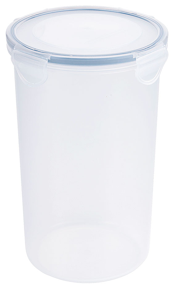 Frischhaltedose, rund 1,20 Liter Inhalt - Luft- und wasserdicht