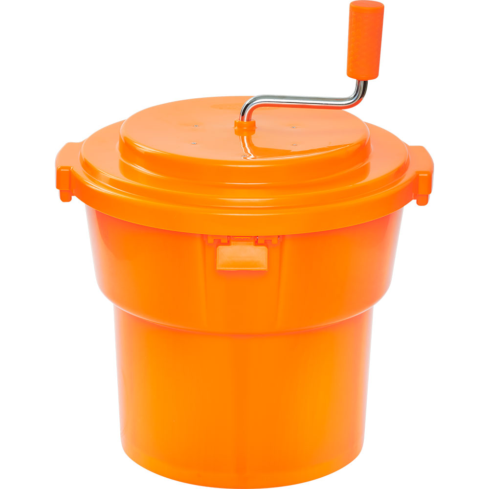 Gastro Salatschleuder in orange, Kapazität 19 Liter