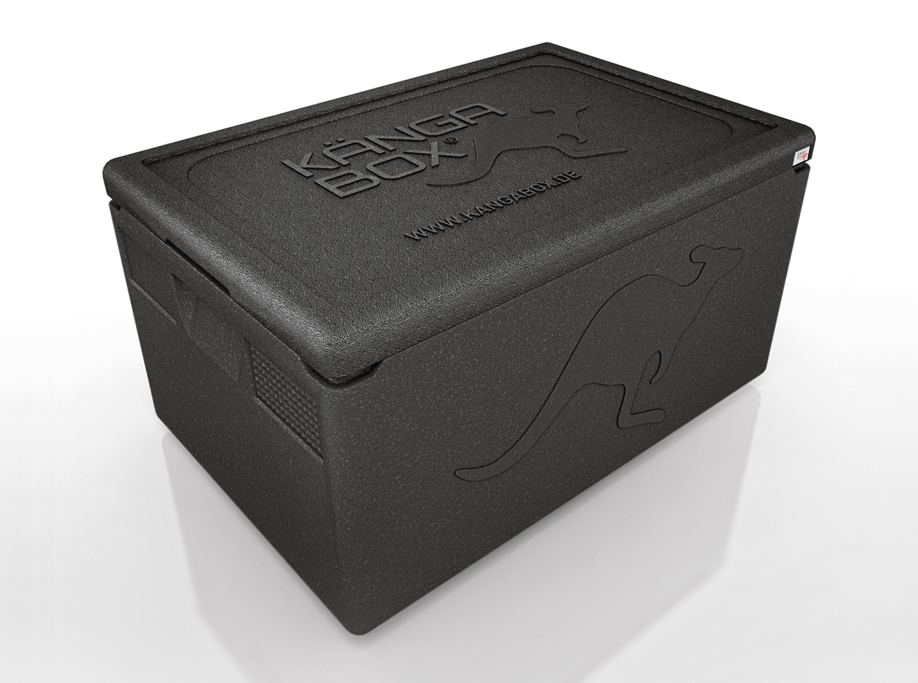 Kängabox Thermobox Professional GN 1/1, schwarz, EPP Kunststoff