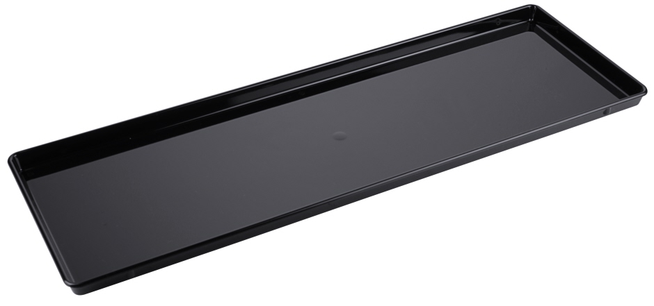 Auslageplatte, schwarz - Länge 58,0 cm - Breite 19,5 cm