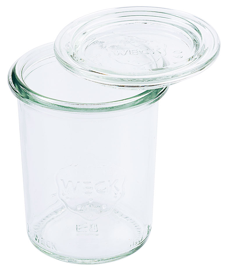 Weckglas® - Maße Ø 10,0 cm - Höhe 10,7 cm - Inhalt 580 ml - Preis für 6 Stk.