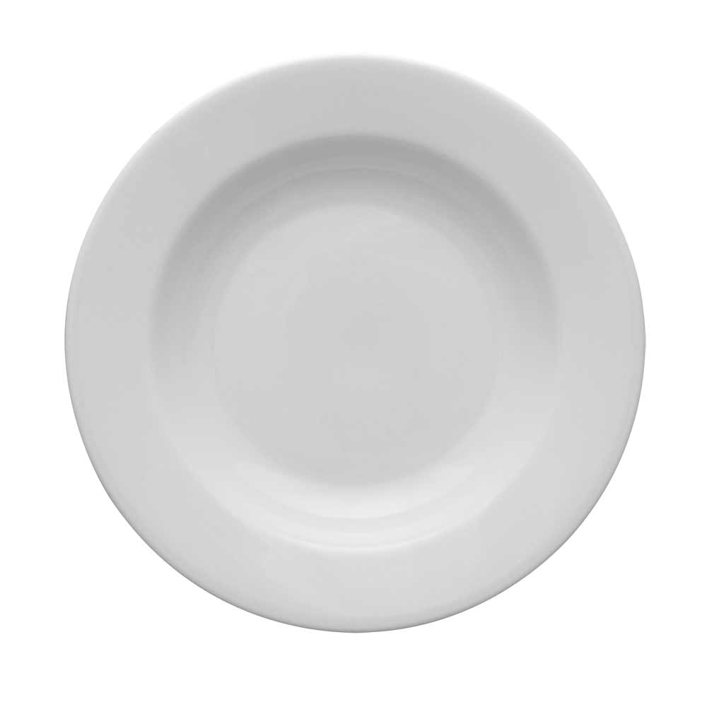 Tiefer Teller aus der Porzellanserie Kaszub/Hel, Ø 240 mm