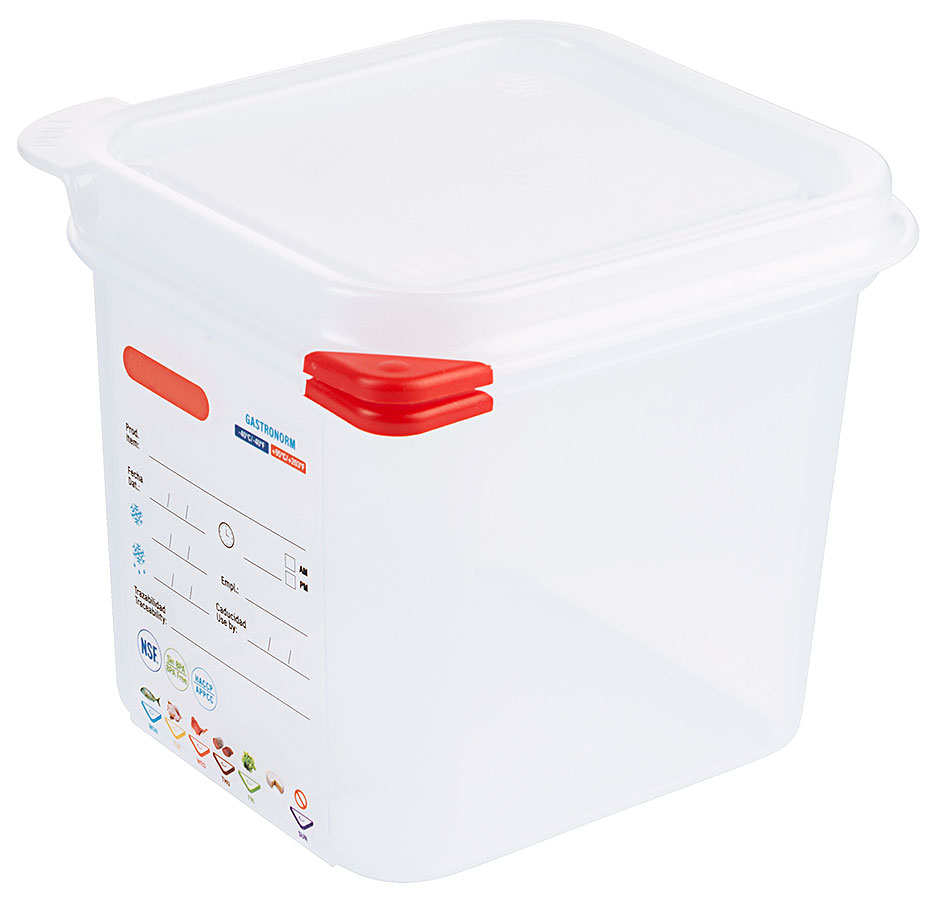 Lebensmittelbehälter GN 1/6 - Tiefe 150 mm - Volumen 2,6 Liter
