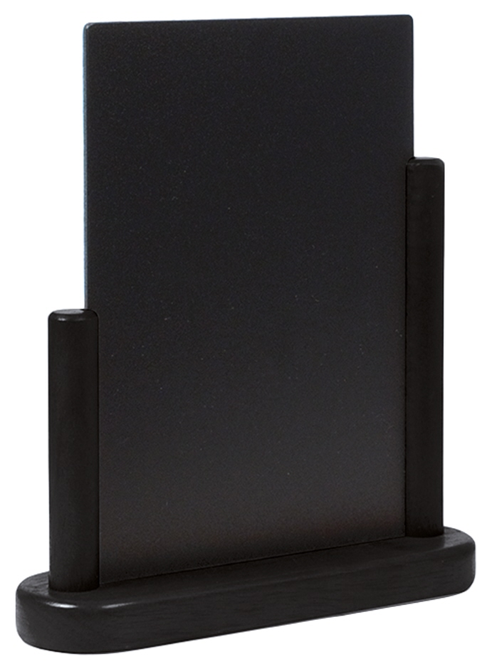 Tischtafeln - Fläche 21,0 x 15,0 cm - DIN A5 - schwarz