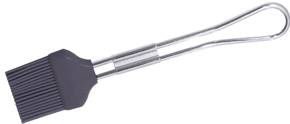 Silikon Backpinsel - Länge 21,0 cm - Breite 4,0 cm