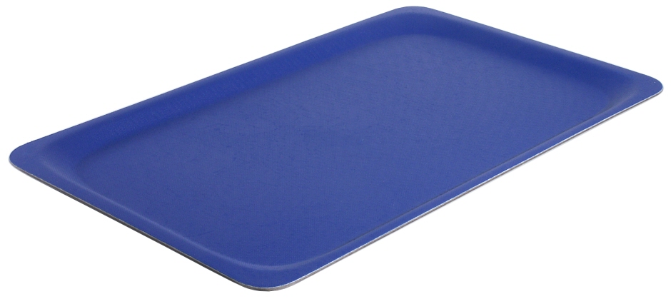 Tablett GN 1-1 - Länge 53,0 cm - Breite 32,5 cm - Höhe 1,6 cm - blau